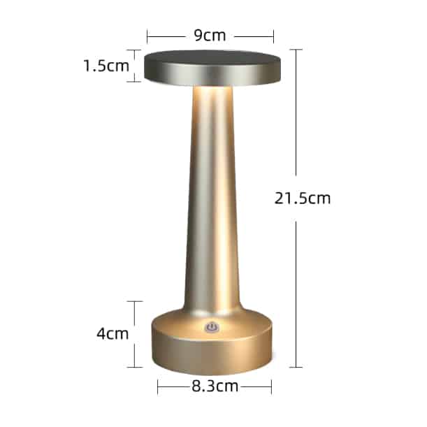gold table lamp