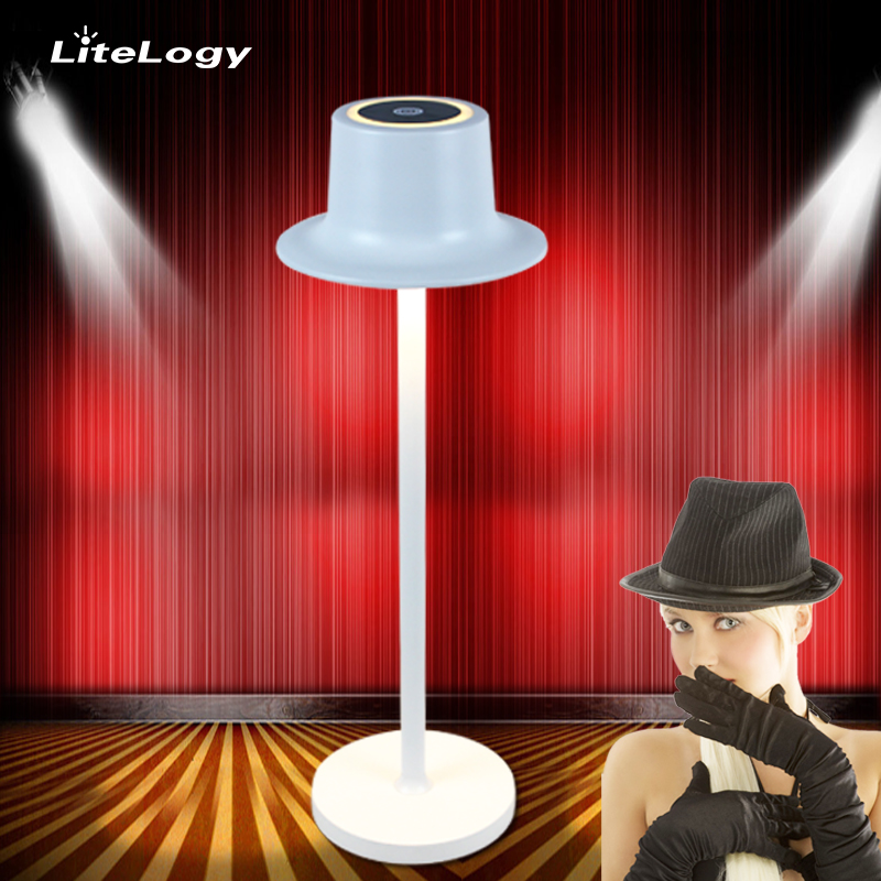 lady hat lamp