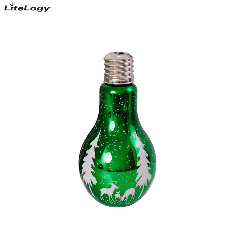 Rechargeble bulb lamp | Christmas bulb lamp