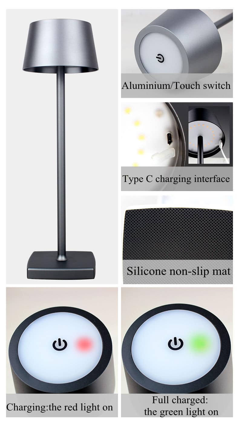 Inwood Rechargeable dinner table lamp BC963A