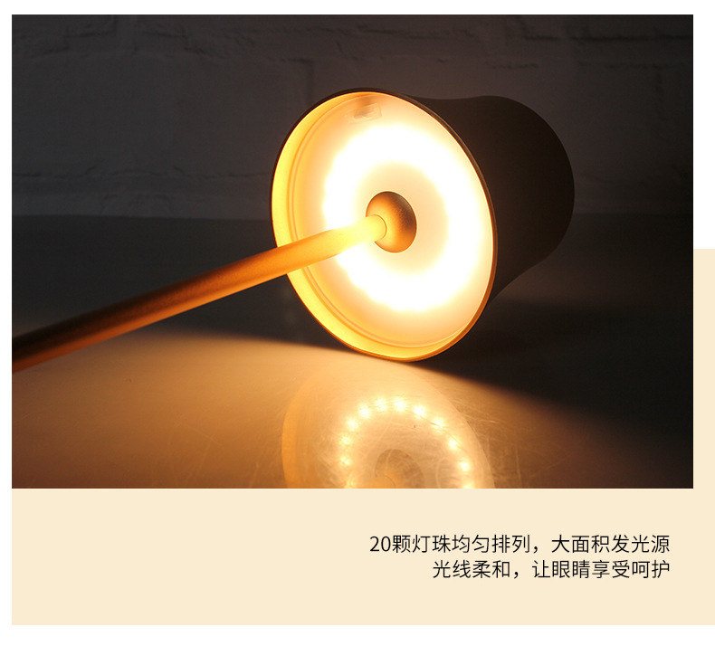 BC963BS commercial grade table lamp for hotels with durable construction