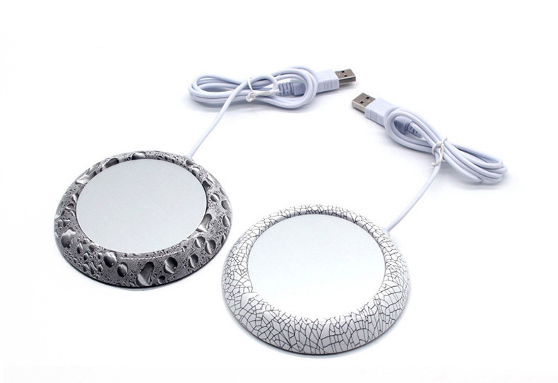 USB Cup Warmer Side Profile USB Cup Warmer - Side view showing slim 16mm profile