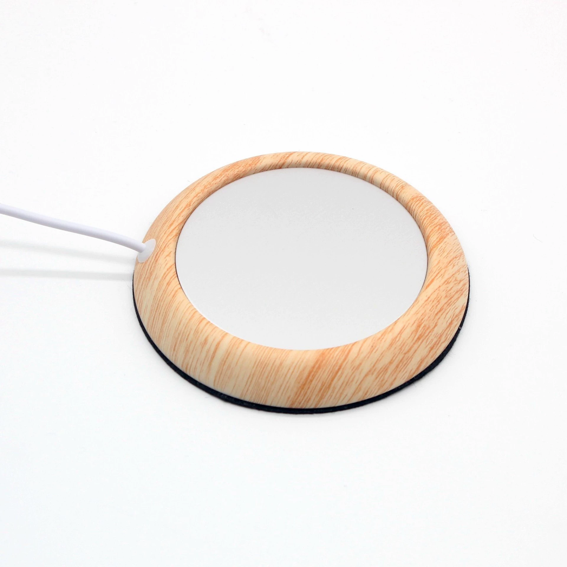 USB Cup Warmer Coffee Use USB Cup Warmer - Coffee mug on warming plate in use