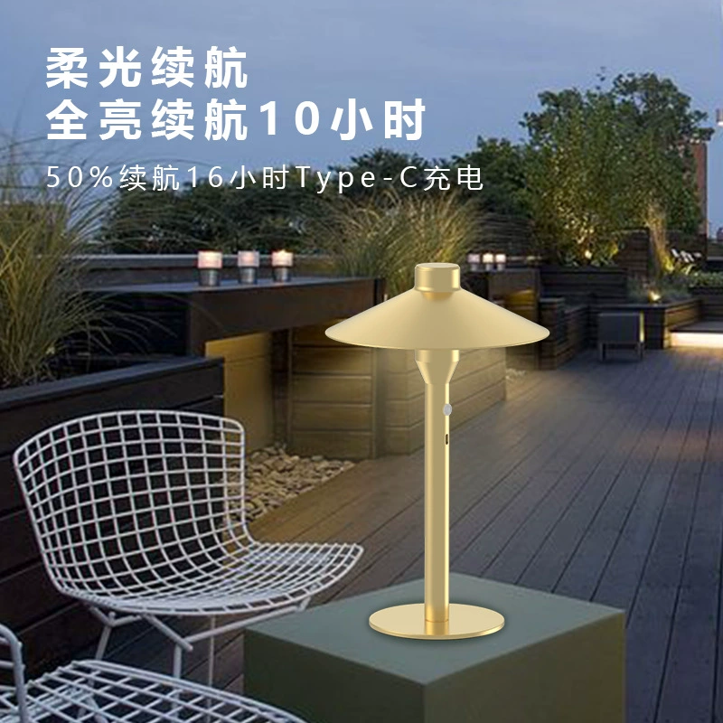 Umbrella Flashlight Lantern - Lighting effect showing warm illumination