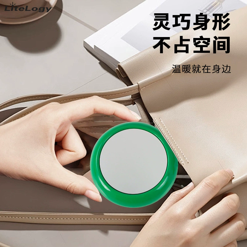 Front View USB cup warmer front view walnut wood