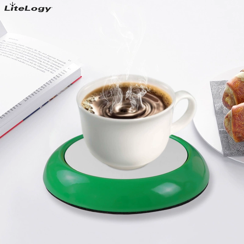 In Use Cup warmer in use coffee mug