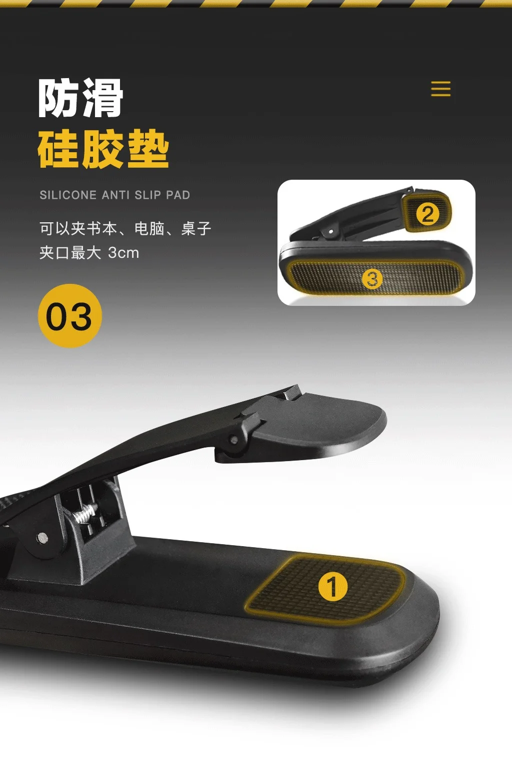 Compact Portable LED Light LED reading light compact design for travel