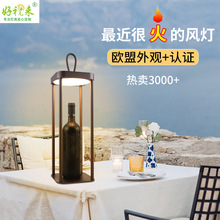 Lantern design aluminum acrylic outdoor decor
