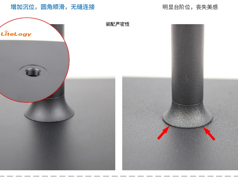 Rechargeable Dinner Table Lamp - Cordless portable design for outdoor dining