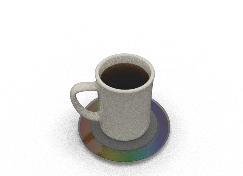 Multi-color changing LED USB cup warmer with RGB lights