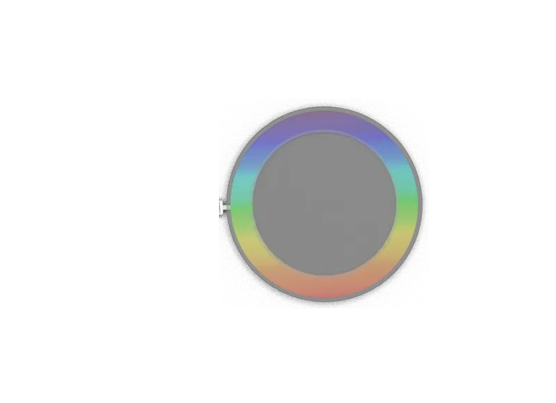 Compact D105xH8mm USB cup warmer for travel