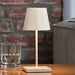 Bedroom cordless table lamp bedside