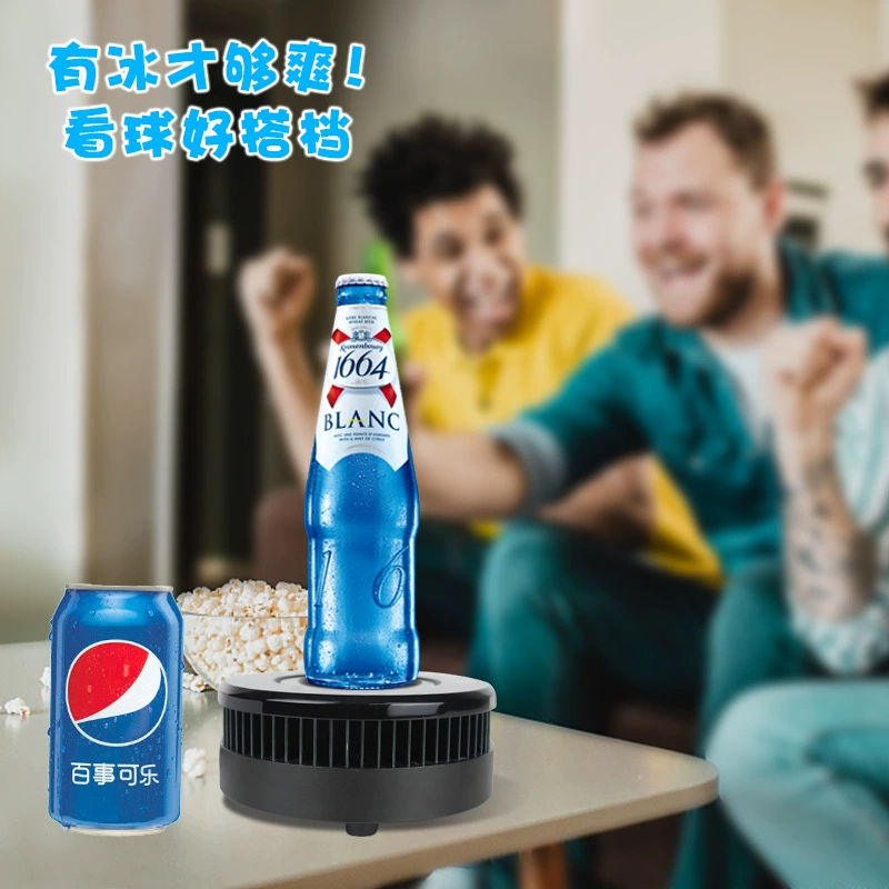 Compact cooler cup pad desktop design efficient