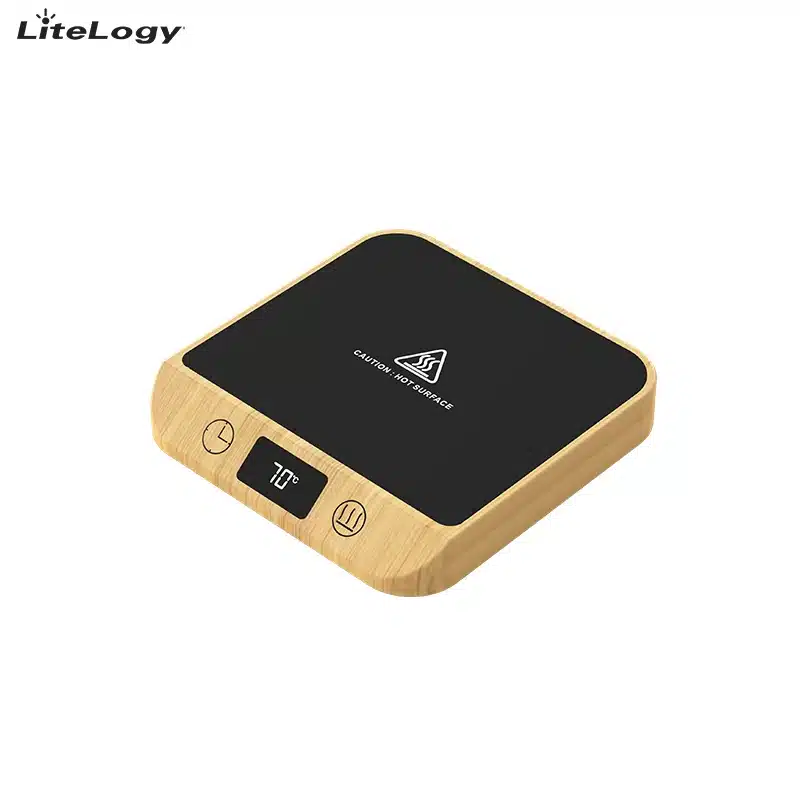 Coffee Warmer Heating Surface Detail Electric Coffee Mug Warmer - Heating plate surface texture close-up