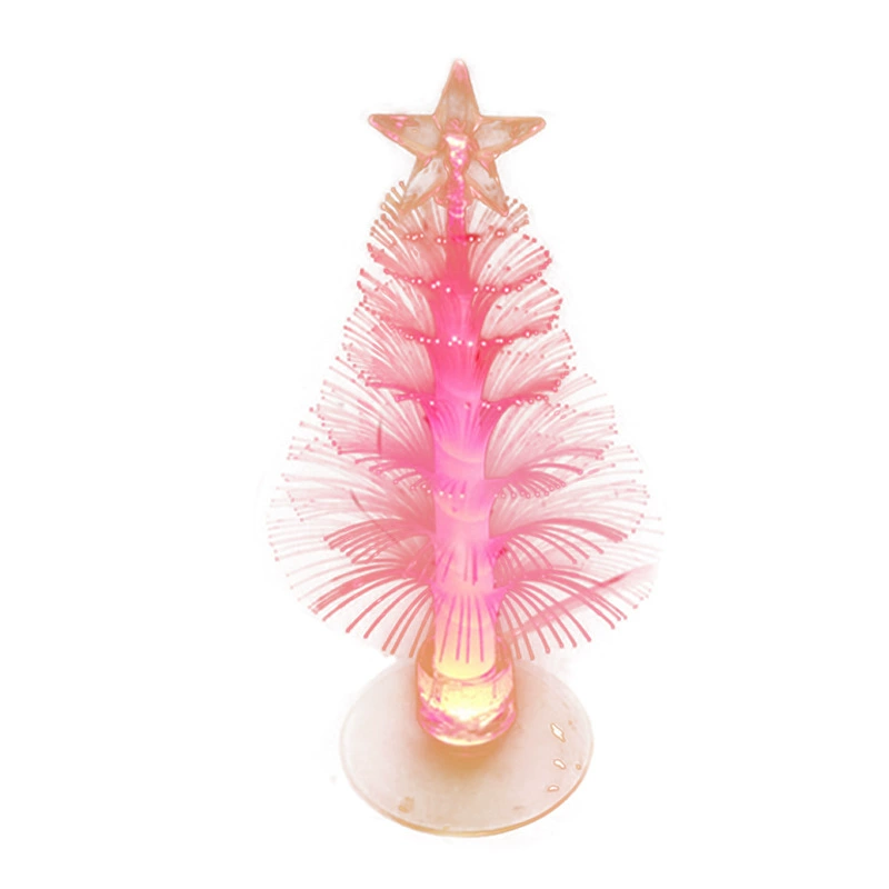 RGB christmas tree fiber optics color changing