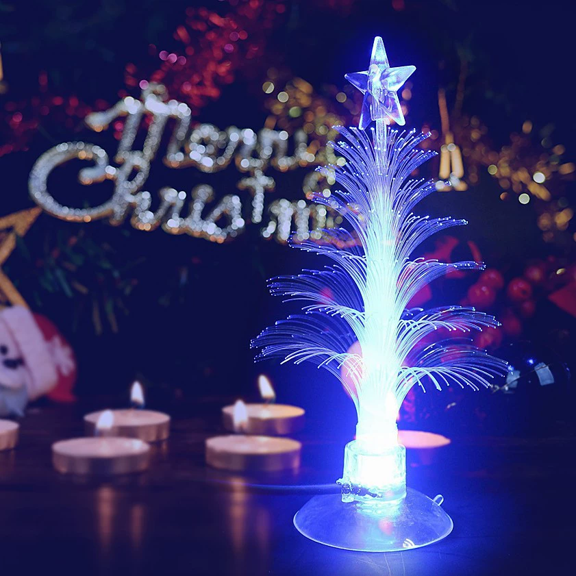 USB fiber tree lighting effect