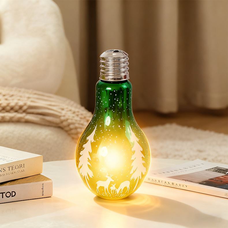 Button switch LED bulb lamp easy operation