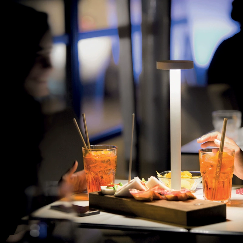 Dining Room Setting Rechargeable dinner table lamp dining room setting - home decor