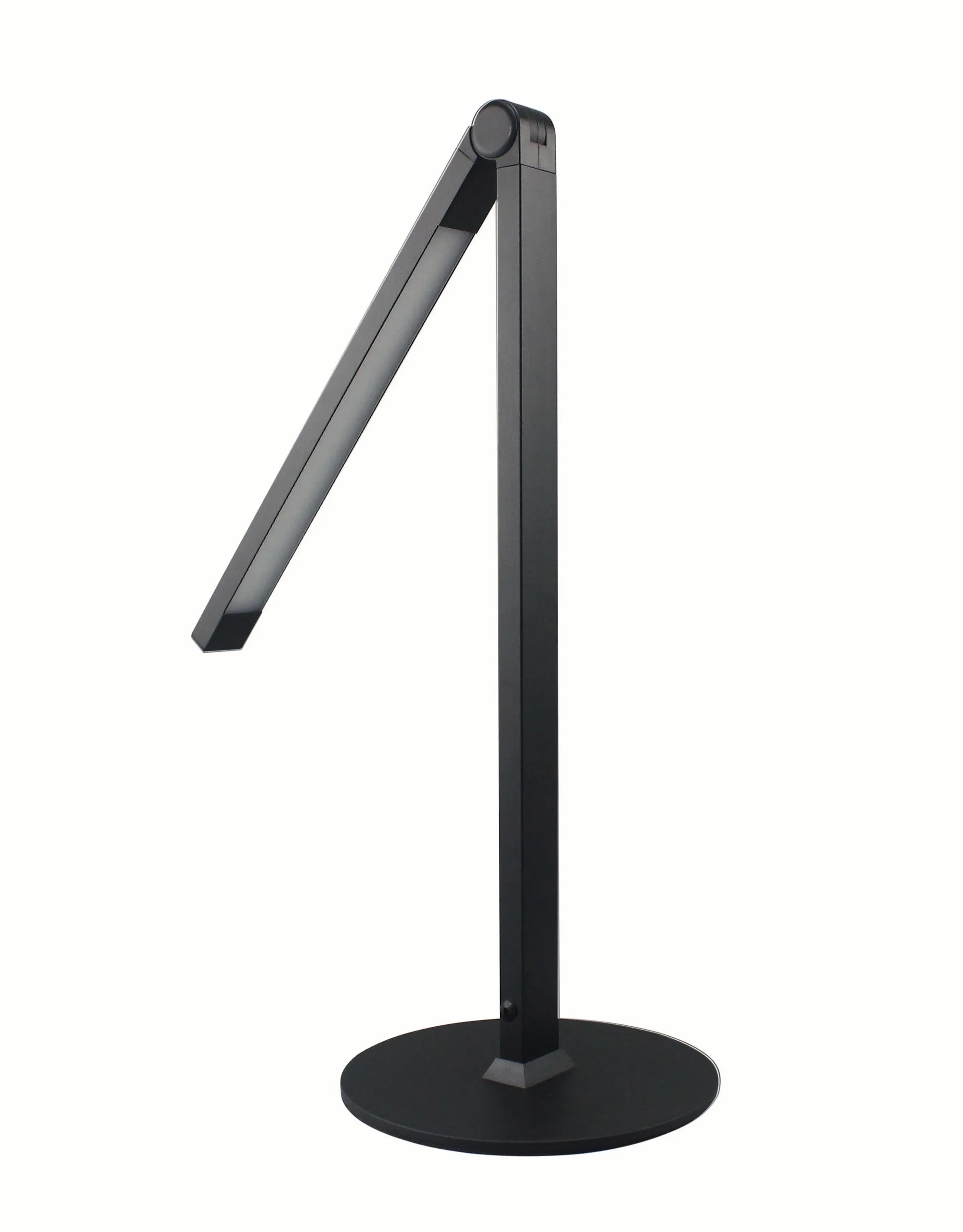 Modern black LED desk lamp with adjustable arm factory direct