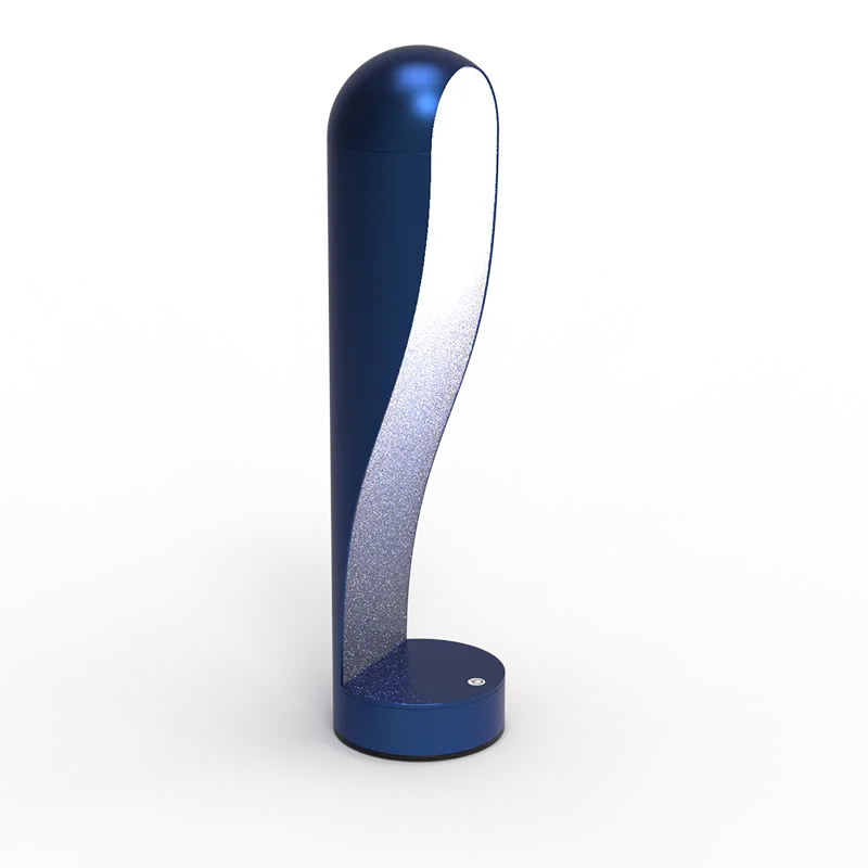 Arc Table Lamp - Modern Minimalist LED Touch Lamp Arc Table Lamp modern minimalist design with aluminium body and acrylic shade in elegant black finish