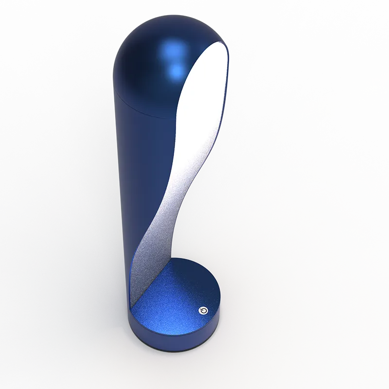 Arc Table Lamp Rechargeable Battery - Type C Charging Port Arc Table Lamp Type-C charging port and 5200mAh battery feature close-up